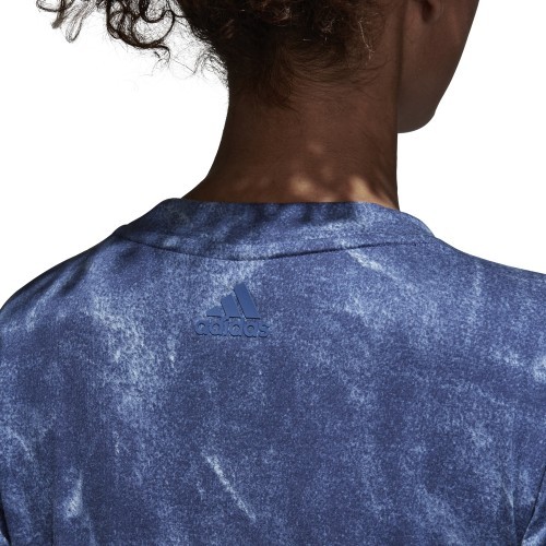 Adidas W Id Slim Tee, blue, CG1002