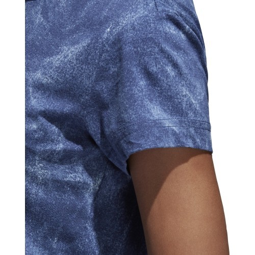 Футболка Adidas W Id Slim Tee, синяя, CG1002