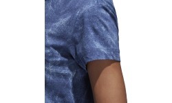 Футболка Adidas W Id Slim Tee, синяя, CG1002