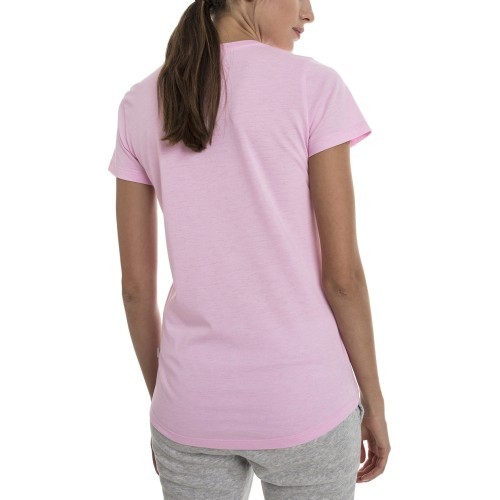 Puma Palidinė Ess+ Logo Heather Tee Pink 852127 21