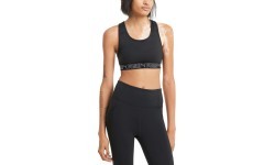 Puma Sportinė Liemenėlė Moterims Mid Impact Elastic Black 520302 01