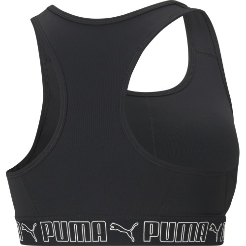 Puma Sportinė Liemenėlė Moterims Mid Impact Elastic Black 520302 01