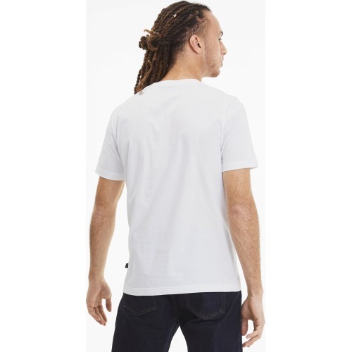 Puma Flock Graphic Tee White