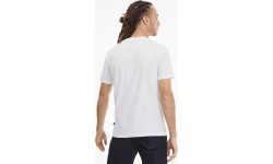 Puma Marškinėliai Flock Graphic Tee White