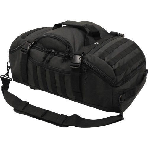 Рюкзак-мешок MFH Travel, черный, 62x25x35 см