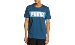 Puma Power Block Dry Tee Blue Men's T-Shirt 836515 12