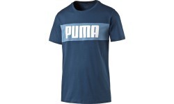 Puma Power Block Dry Tee Blue Men's T-Shirt 836515 12