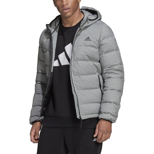 Adidas Helionic Men's Down Jacket Mel Grey H59836