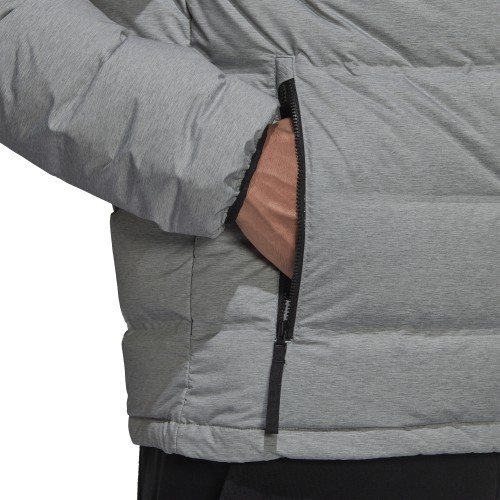 Adidas Pūkinė Striukė Vyrams Helionic Mel Grey H59836