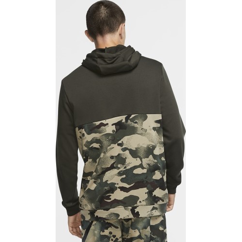 Мужская толстовка Nike M NK Dry FZ FA Camouflage Green