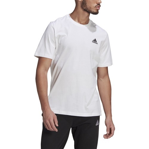 T-Shirt Adidas Essentials Embr M, White