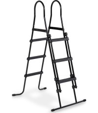 EXIT pool ladders for frame height of 91-107cm - black
