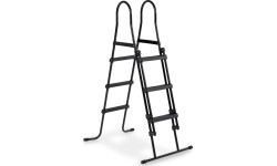 EXIT pool ladders for frame height of 91-107cm - black