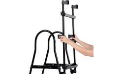 EXIT pool ladders for frame height of 91-107cm - black