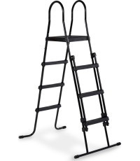 EXIT baseino kopėčios 108–122 cm rėmo aukščiui, juodos