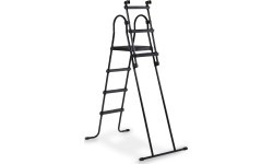 EXIT pool ladder for frame height of 108-122cm - black