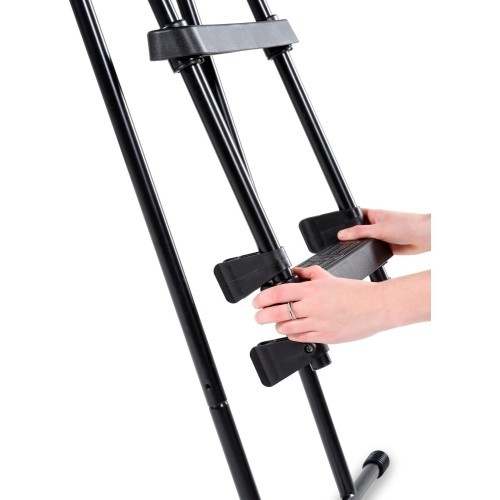 EXIT pool ladder for frame height of 108-122cm - black