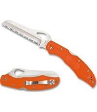 Sulankstomas peilis Spyderco BY17SOR2 Cara Cara 2 Rescue, oranžinis