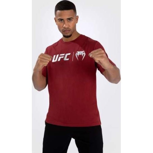 Футболка UFC Venum Classic T-Shirt - красный/белый