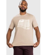 "Venum Made in Fightland" marškinėliai - smėlio spalvos