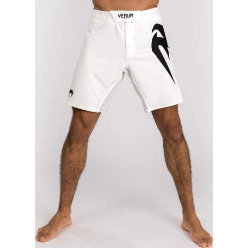 Venum Light 5.0 Fight Shorts - White/Black