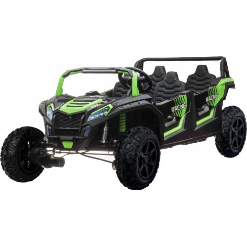 4-местный автомобиль Buggy ATV RACING UTV2000 с литий-ионным аккумулятором зелен