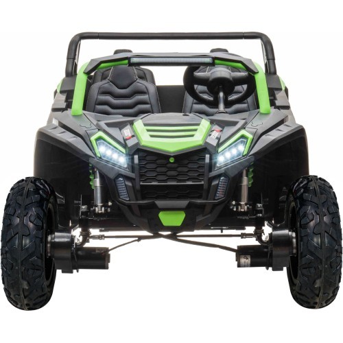Keturvietis bagis ATV Racing UTV2000 su ličio jonų akumuliatoriumi, žalias