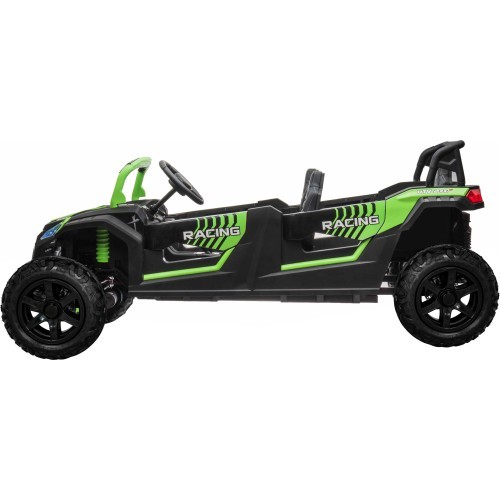 Четырёхместный багги ATV Racing UTV2000 с литий-ионным аккумулятором, зелёный