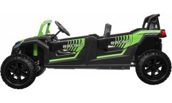 Четырёхместный багги ATV Racing UTV2000 с литий-ионным аккумулятором, зелёный