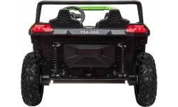 Keturvietis bagis ATV Racing UTV2000 su ličio jonų akumuliatoriumi, žalias