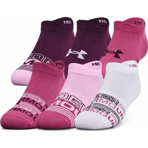 Женские носки No-Show Socks Under Armour Essential - 6-Pack - Pink Quartz