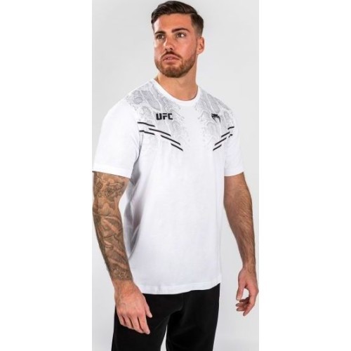 Мужская футболка с коротким рукавом UFC Adrenaline by Venum Replica - Белый
