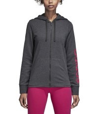 Толстовка Adidas Ess Lin FZ Hoodie Grey CZ5720