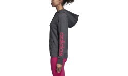 Adidas Džemperis Ess Lin Fz Hoodie Grey CZ5720