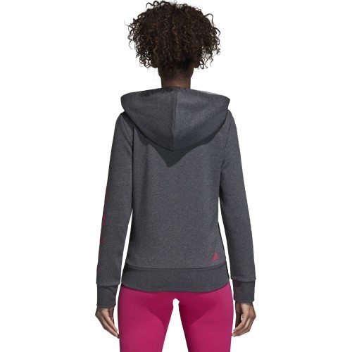Adidas Džemperis Ess Lin Fz Hoodie Grey CZ5720