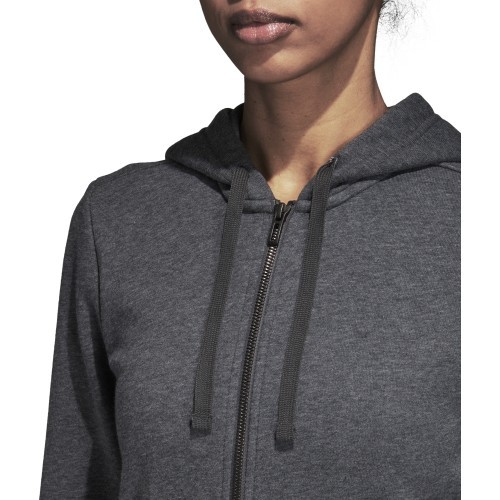 Толстовка Adidas Ess Lin FZ Hoodie Grey CZ5720