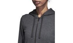 Adidas Ess Lin FZ Hoodie sweatshirt Grey CZ5720