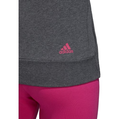 Adidas Džemperis Ess Lin Fz Hoodie Grey CZ5720