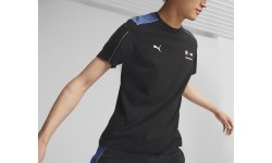 Мужская хлопковая футболка Puma BMW MMS MT7, чёрная 535861 04