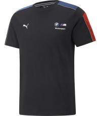Мужская хлопковая футболка Puma BMW MMS MT7, чёрная 535861 04