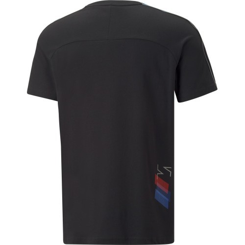 Мужская хлопковая футболка Puma BMW MMS MT7, чёрная 535861 04