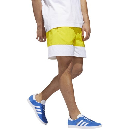 Adidas Originals Šortai Vyrams Freestyle Shorts Yellow White