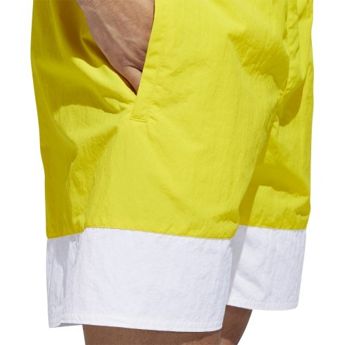 Adidas Originals Šortai Vyrams Freestyle Shorts Yellow White