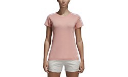 Блузка Adidas Essentials 3-Stripes Pink White CF8833