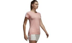 Блузка Adidas Essentials 3-Stripes Pink White CF8833