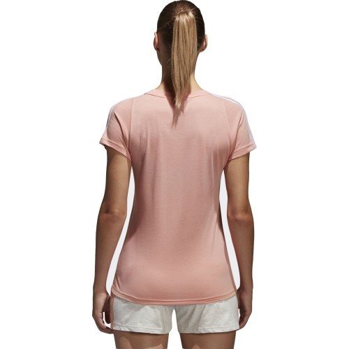 Adidas Palaidinė Essentials 3-Stripes Pink White CF8833