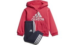 Adidas Sportinis Kostiumas Vaikams I Logo Jog Fl1 Blue Pink GK1651