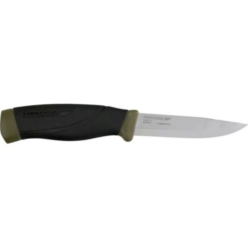 Нож Morakniv Companion MG Heavy Duty, углеродистая сталь, оливковый