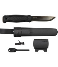 Knife With Carbon Steel Survival Kit Morakniv Garberg BlackBlade