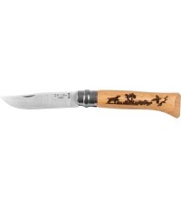 Peilis Opinel No 8 Inox Animal, ąžuolas – šuo